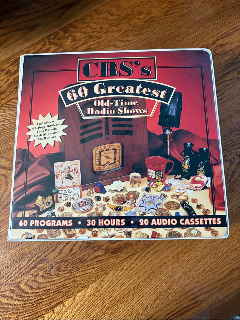 Vintage CBS's 60 Greatest Old-Time Radio Shows Cassettes